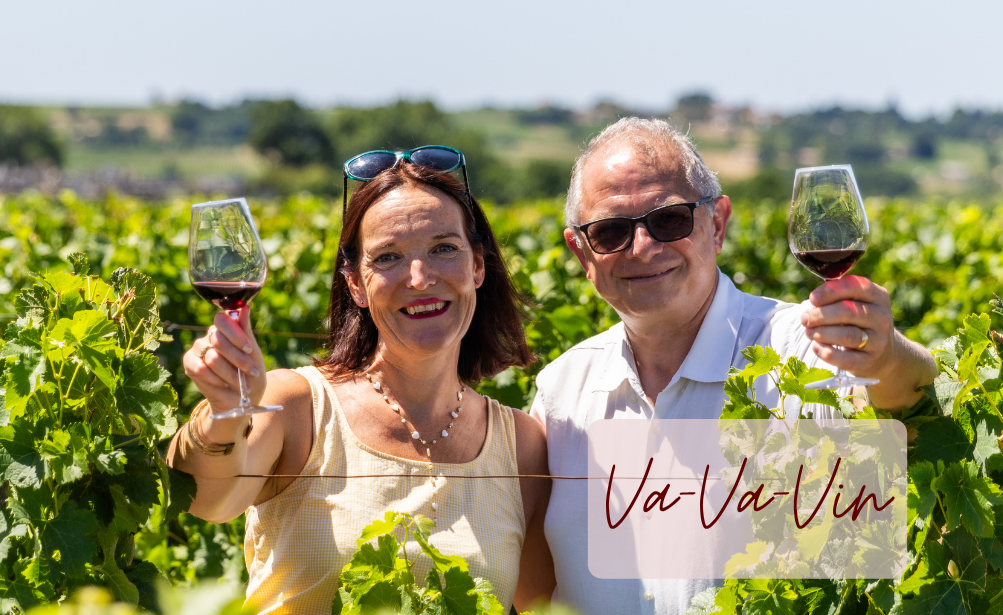 Va-Va-Vin wine tasting in the Bordeaux vineyards Va-Va-Vin wine tasting in the Bordeaux vineyards